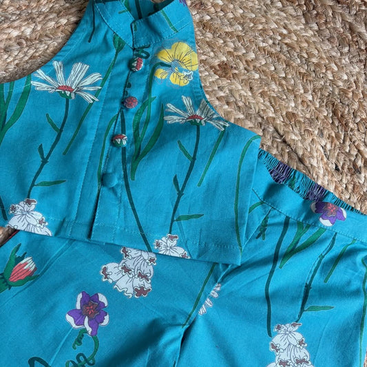Azure Bloom Co-ord Set