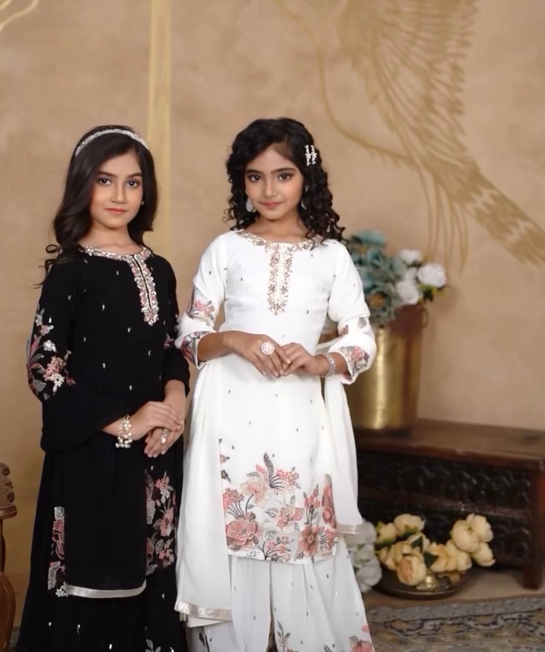Nazakat Sharara Delicate and graceful designs.