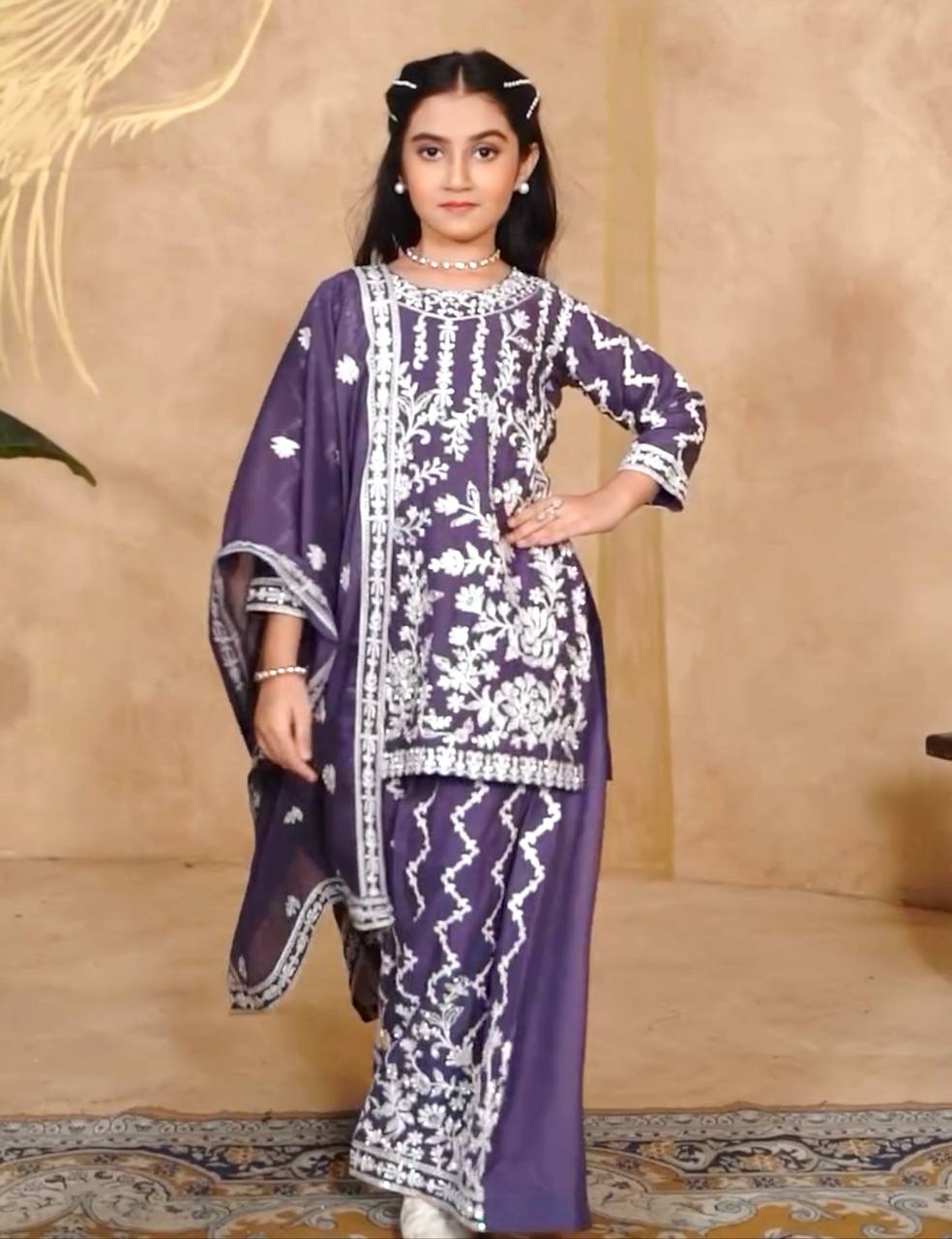 Hanvi Sharara Delicate and graceful designs.