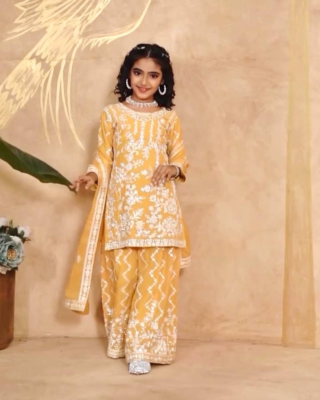 Hanvi Sharara Delicate and graceful designs.