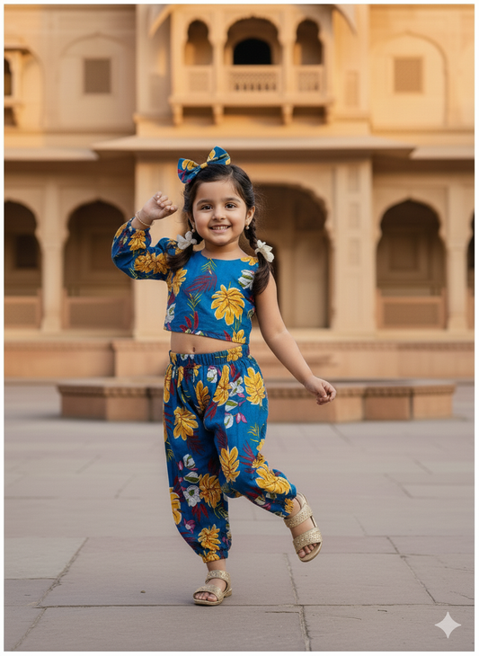 Super Hit Pure Cotton Print Kids Cord-Set