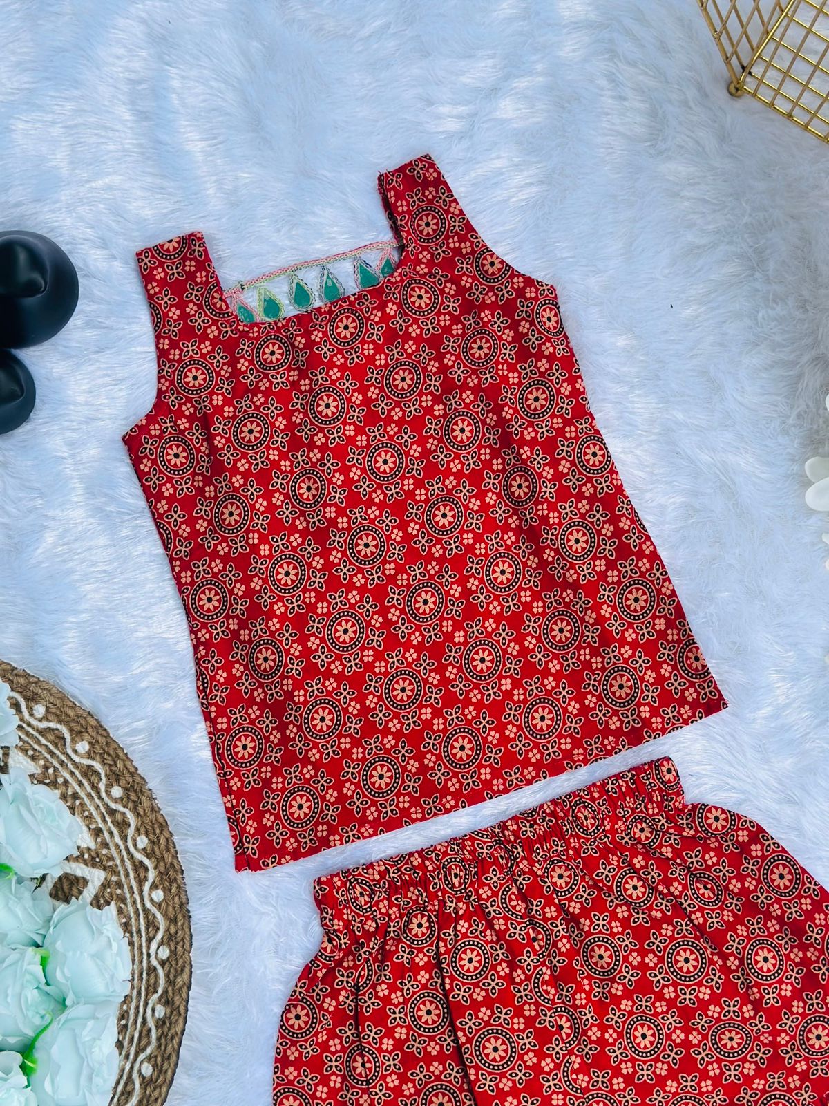 Super Hit Pure Cotton Print Kids Cord-Set