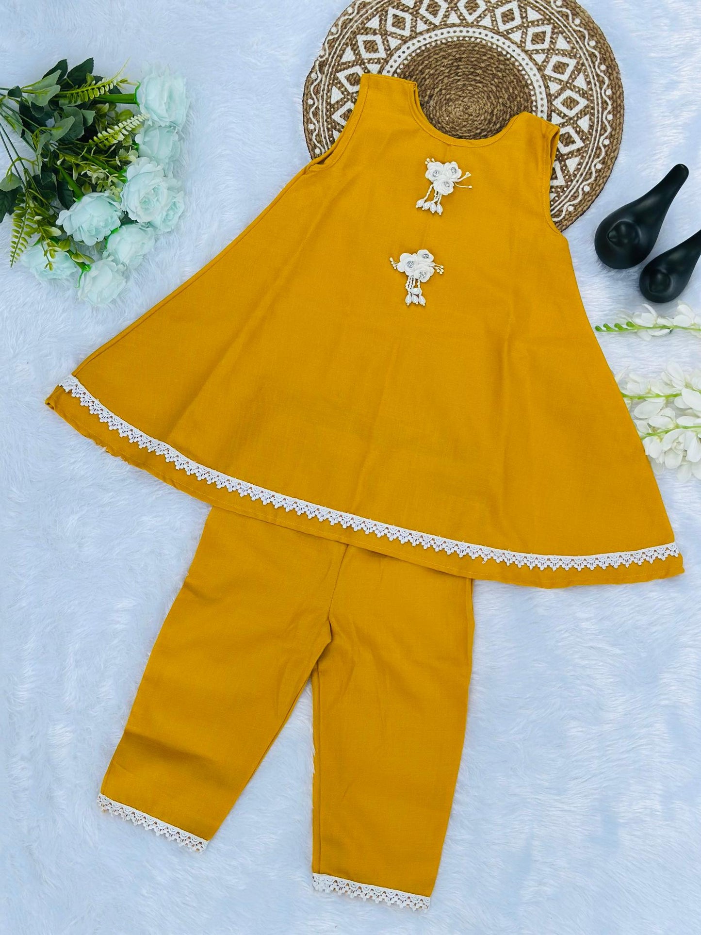 Reach Look  Khadi Cotton Fabric Cord-set