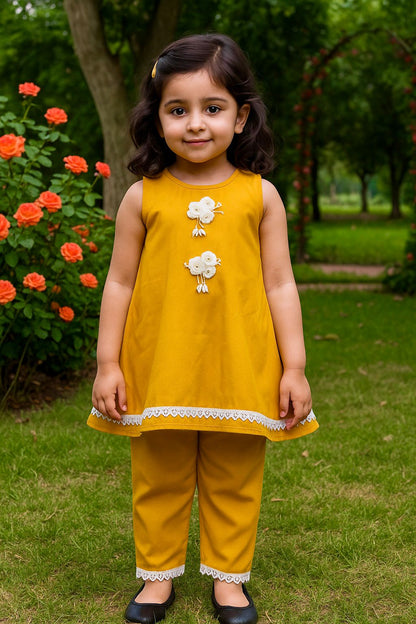 Reach Look  Khadi Cotton Fabric Cord-set