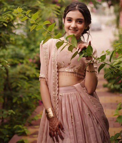 Rosy Glow Celebration Lehenga Set